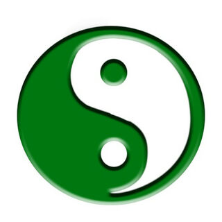 Monade als Ausdruck des beständigen Wandels von Yin und Yang